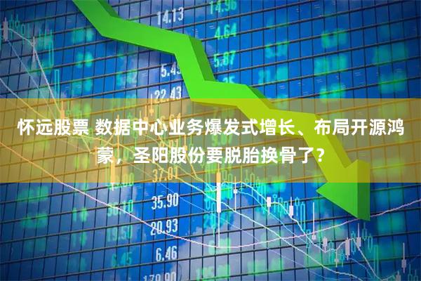 怀远股票 数据中心业务爆发式增长、布局开源鸿蒙，圣阳股份要脱胎换骨了？
